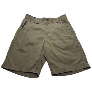 Men's Filson Outdoorsman Shorts 9" Size Small Grey Khaki FCOP012755 *READ*